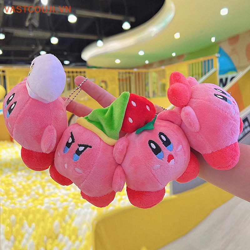 1 Móc Khóa Hình Đồ chơi nhồi bông Kirbi Dễ Thương