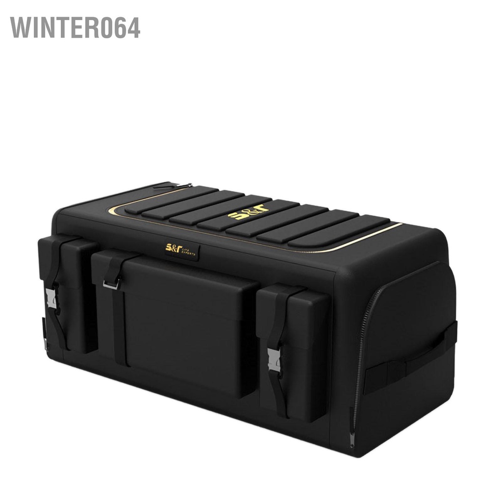 Winter064 Cốp Xe Ô Tô Công Suất Lớn Vải Oxford 3 Lớp Thiết Kế Thu Gọn Sắp Xếp Lưu Trữ Cho