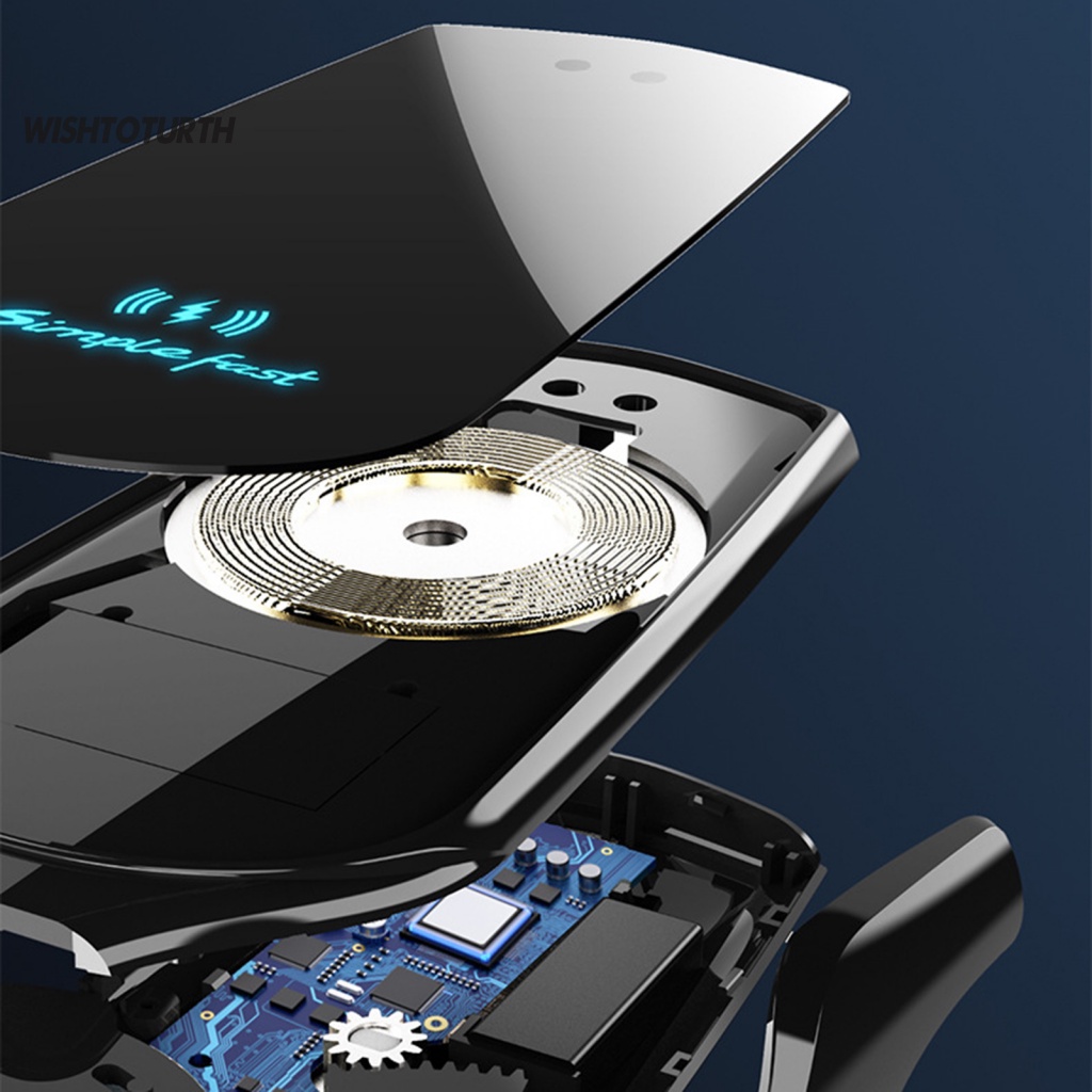 Wishtoturth Giá Đỡ Máy Điều Hòa Xe Hơi Tự Động Đóng Mở Tự Động Không Chặn