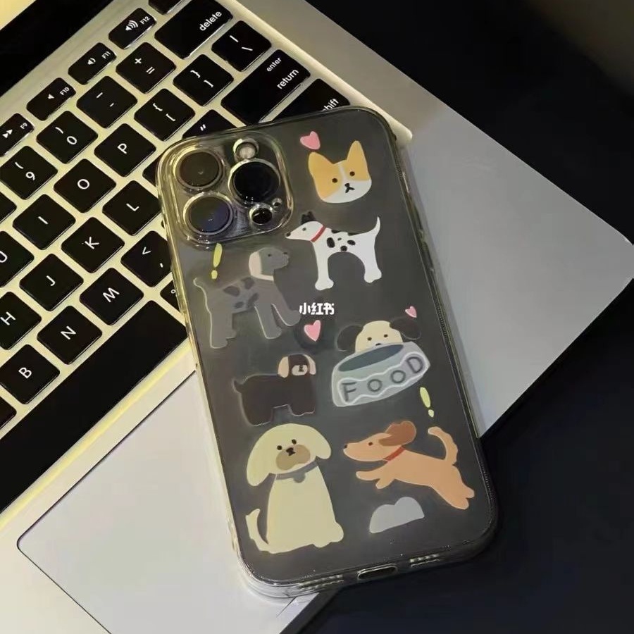 ✅Ốp Điện Thoại Mềm Chống Sốc Phù Hợp Với Cún Cưng 14xsxr xsmax12 Apple / Collection 13 Promax 9KIU