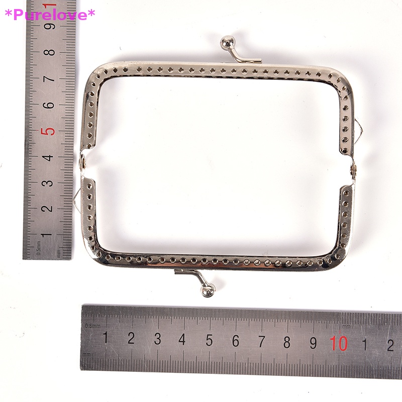 1 Khung Khóa Túi Xách Bằng Hợp Kim Hình Hoa Phong Cách Retro Mới