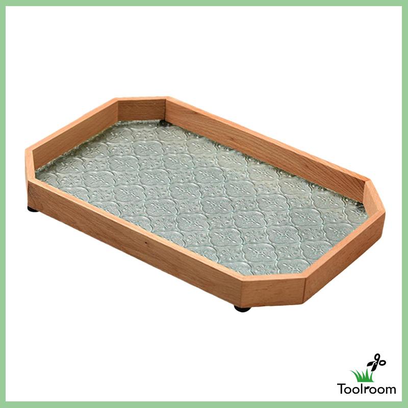 Khay Kính Dập Nổi Đựng Đồ Trang Điểm Đa Năng Cho Tiệc Tùng