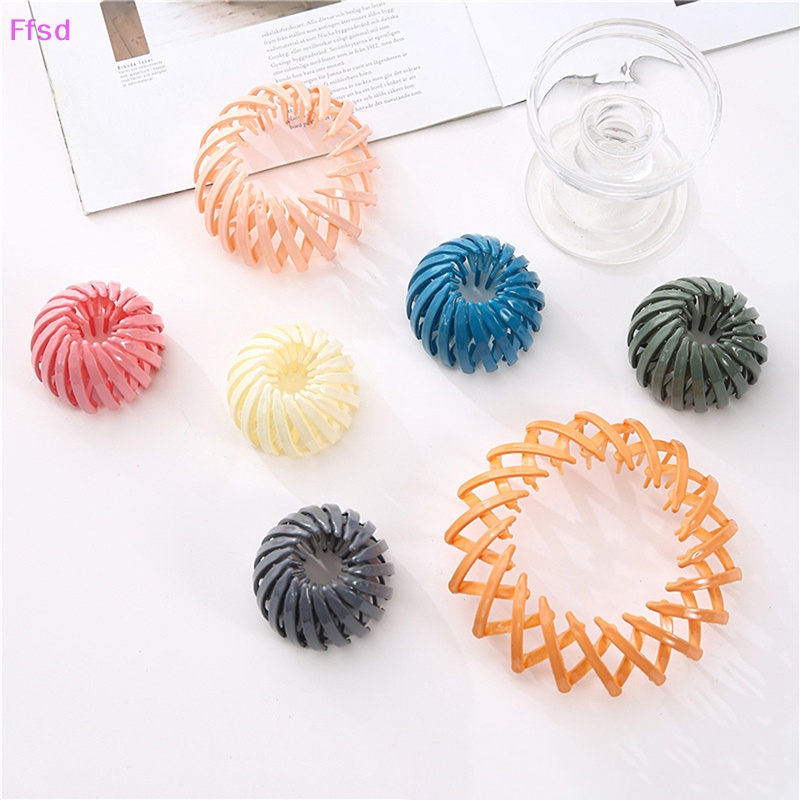 {Ffsd} Kẹp Tóc Đuôi Ngựa Hình Tổ Chim Đơn Giản Ma Thuật Cho Nữ * Hàng Bán Chạy