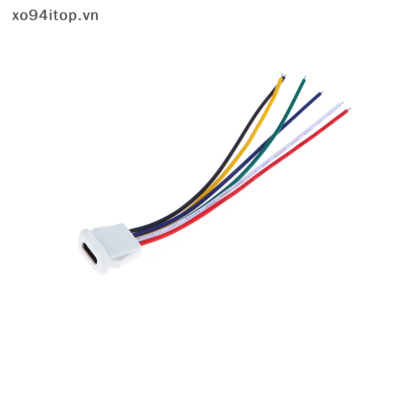 Đầu Nối USB Loại C 6 Chấu Chống Thấm Nước PH 2.0
