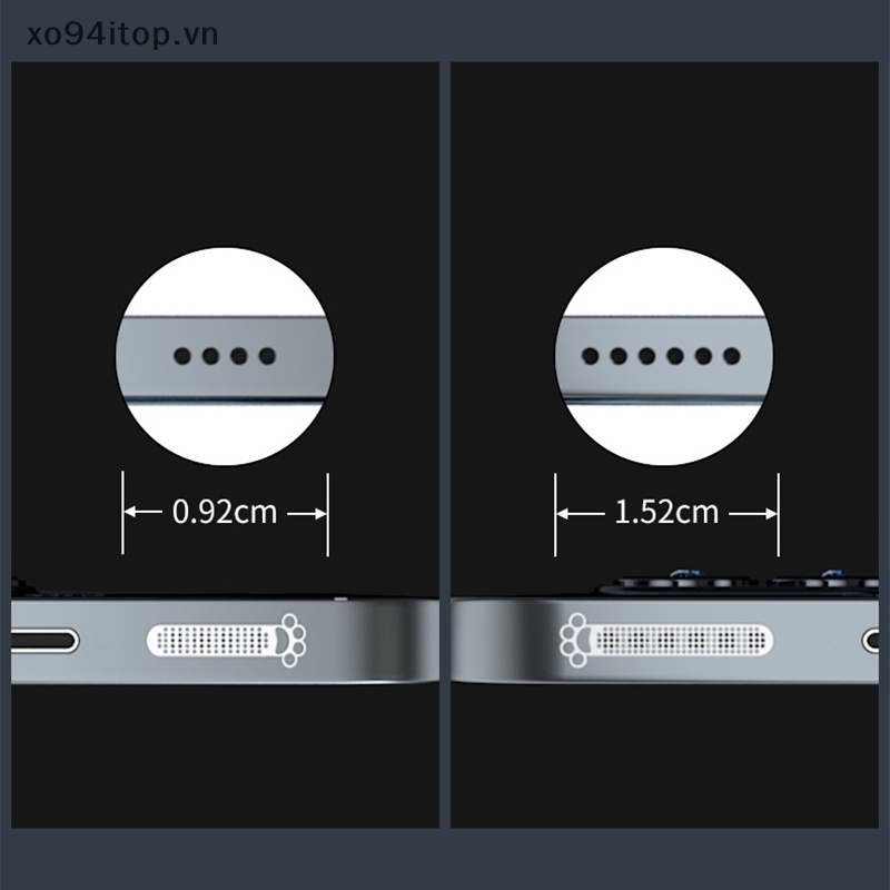 8 Miếng Dán Chống Bụi Cho Loa Điện Thoại