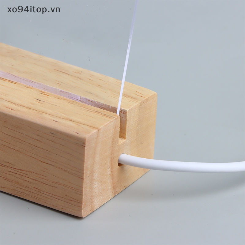 1 Bộ Bảng Mạch Đèn Led Bằng Acrylic Trơn Kèm Bút Đánh Dấu Thay Đổi Màu Trang Trí