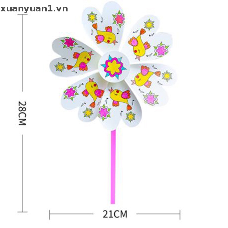 Chong Chóng Đồ Chơi Tự Làm Thủ Công Độc Đáo Cho Bé