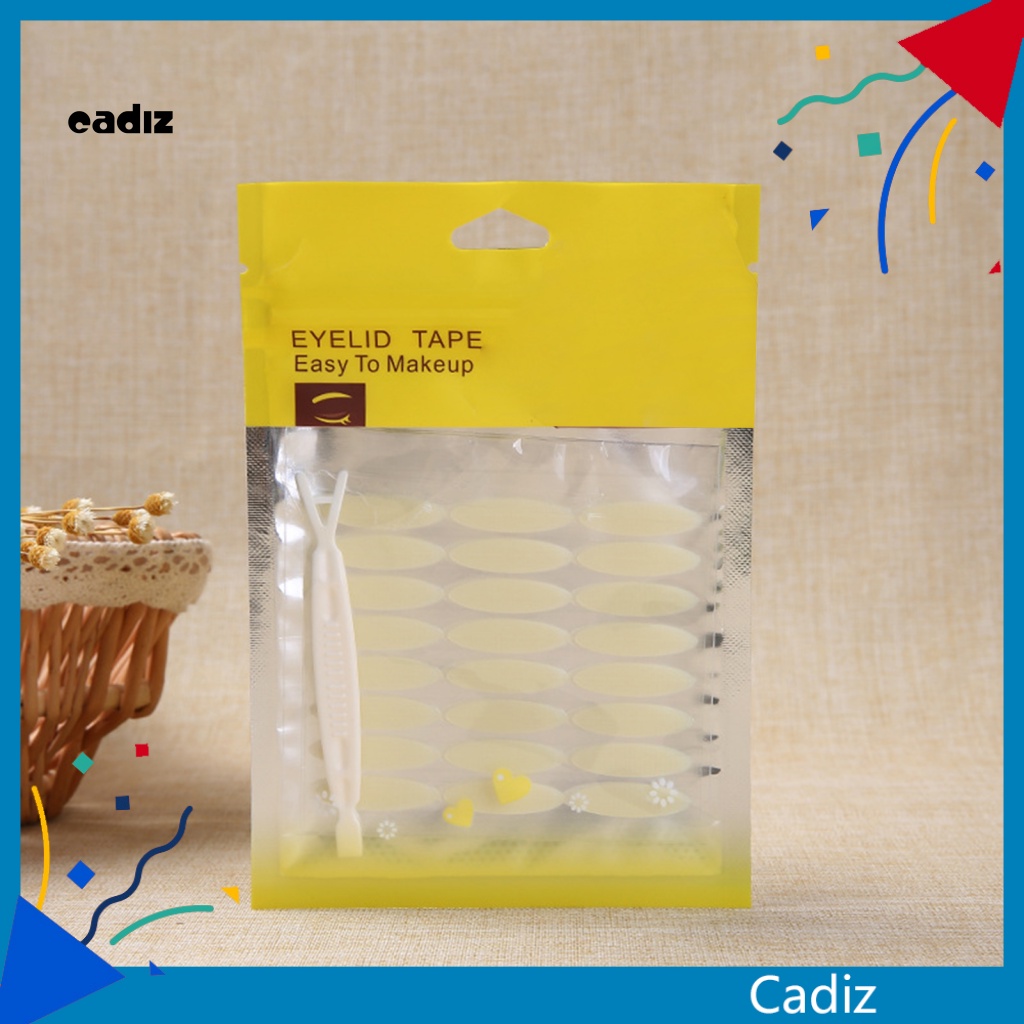 Túi 72 Cặp Miếng Dán Kích Mí Bằng Nhựa PP Chống Thấm Nước