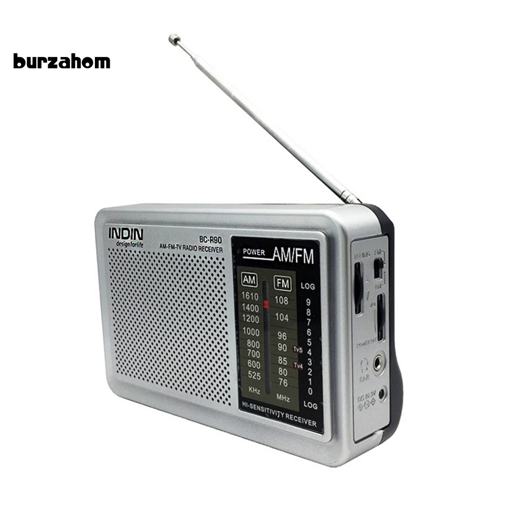 Radio Không Dây BC-R90 FM Đa Năng Cho Người Lớn Tuổi