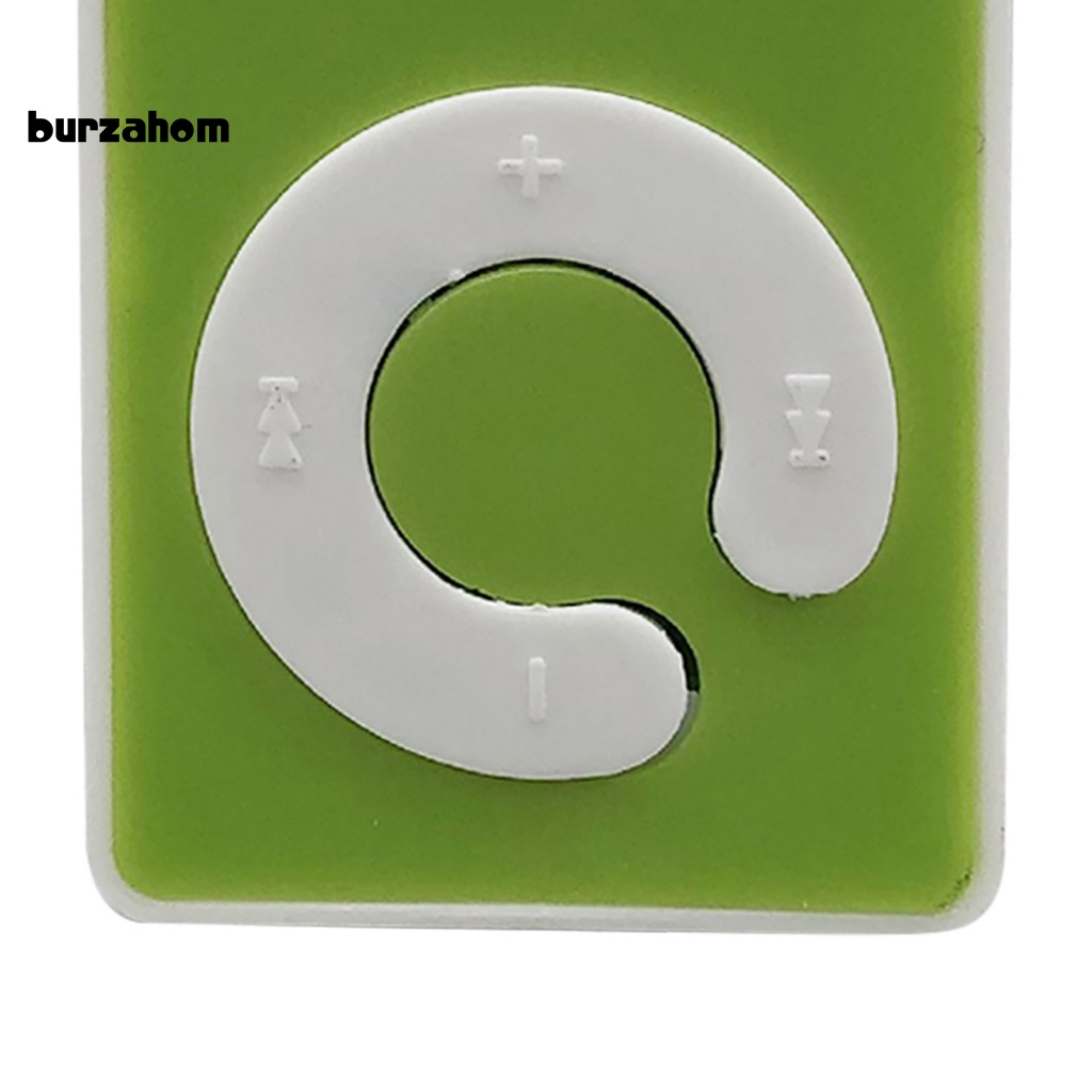 Máy Nghe Nhạc MP3 Mini Hỗ Trợ Thẻ Nhớ TF Có Kẹp Hỗ Trợ USB