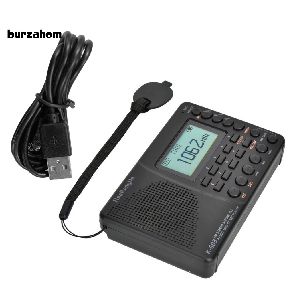 Radio K-603 Kết Nối Bluetooth 5.0 Đa Năng Cho Mọi Lứa Tuổi