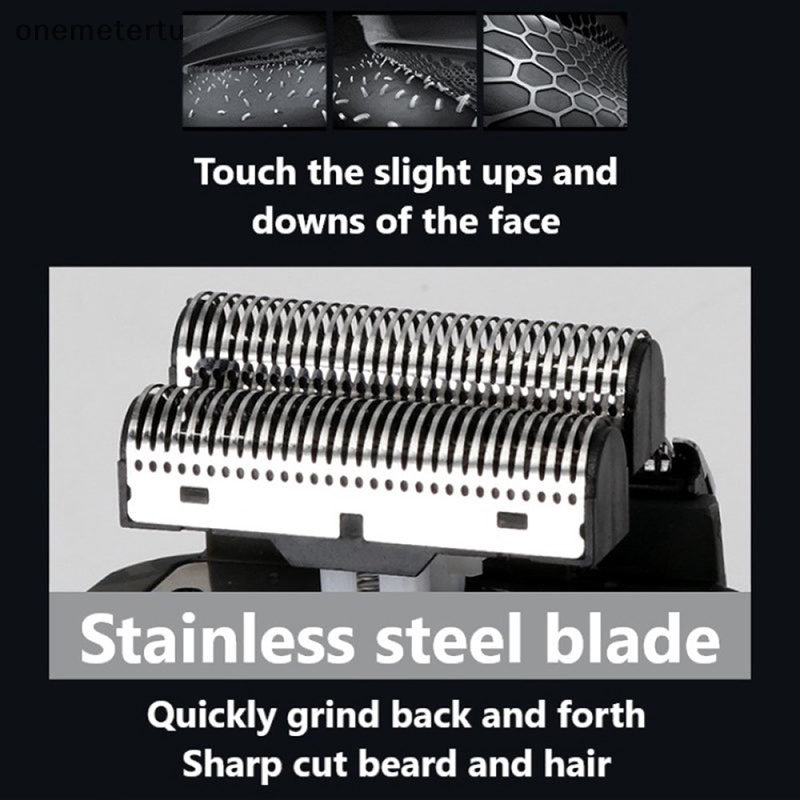 Set 2 Lưỡi Dao Cạo Râu onemetertu Thay Thế Cho KM-2026 EN