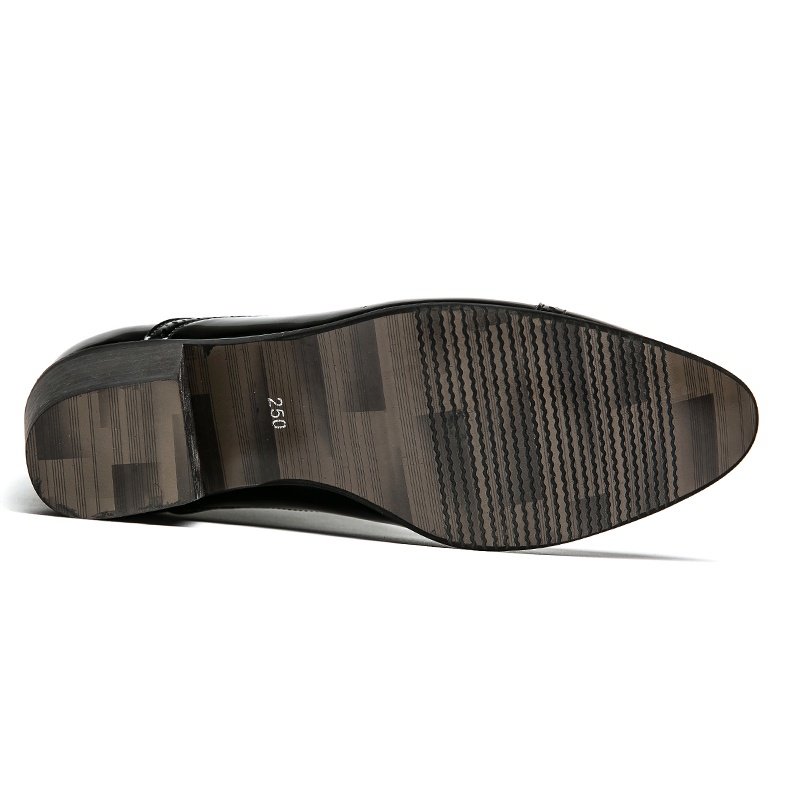 Giày Da Đế Xuồng Dày 6cm Thời Trang Lịch Lãm Cho Nam