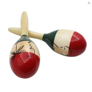 Búa gõ bằng gỗ cặp maracas rumba đồ chơi âm nhạc cho bé