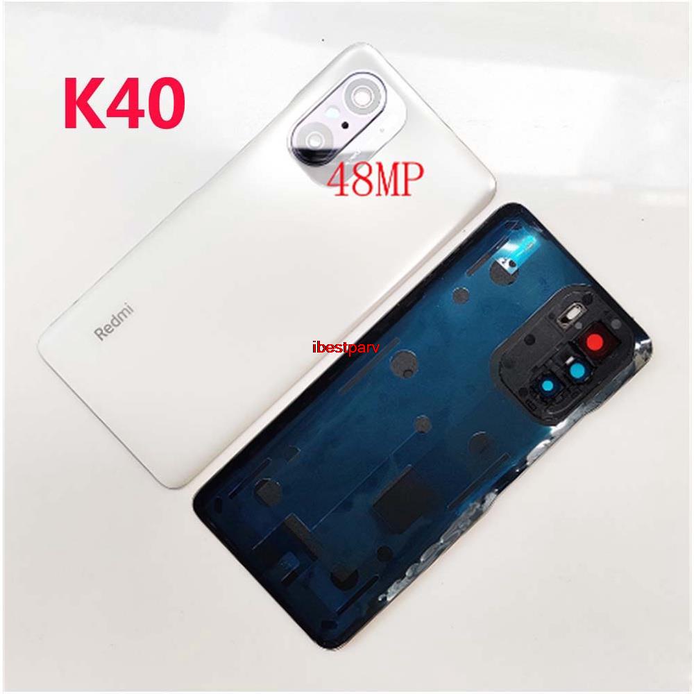 Nắp Đậy Pin Mặt Kính Kèm Khung Bảo Vệ Camera Chuyên Dụng Cho Redmi K40 Xiaomi Redmi K40 Pro