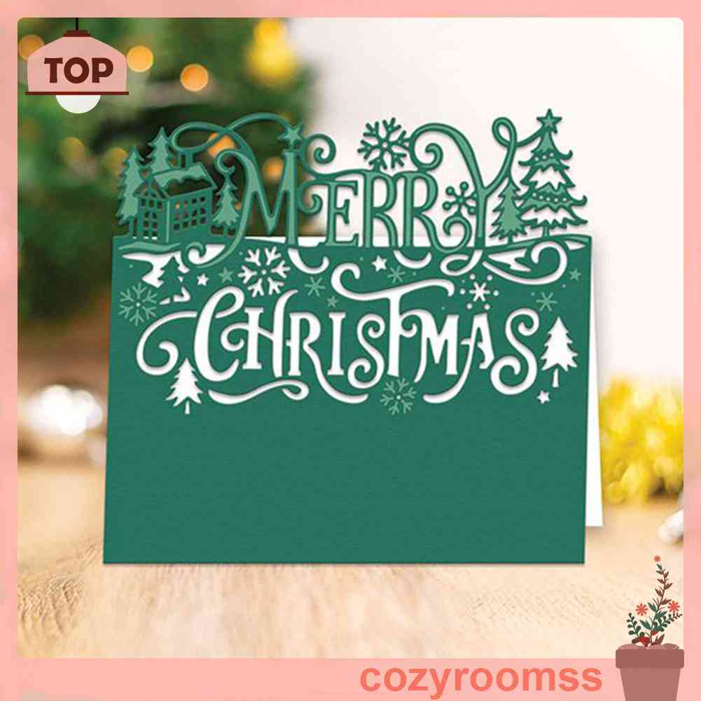 Khuôn Cắt Giấy Kim Loại Họa Tiết Giáng Sinh