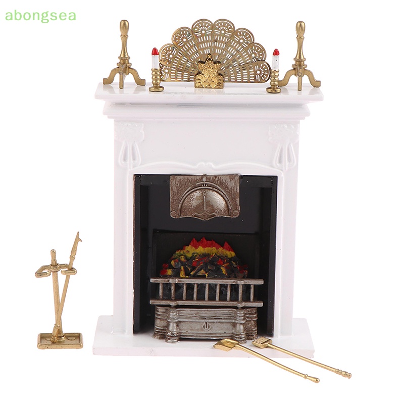 1 Set Vỏ Bọc Quạt Thổi Lửa 1: 12 Trang Trí Nhà Búp Bê