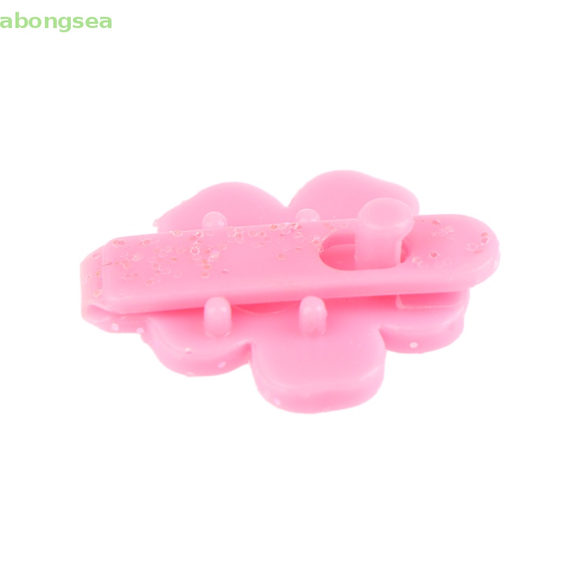 Set 2 Kẹp Tóc Hình Hoa Xinh Xắn Cho Búp Bê Tỉ Lệ 1 / 6