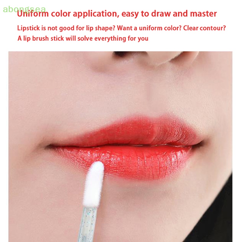 Bộ 50 Cọ Tô Son Môi Và Nối Dài Lông Mi Dùng Một Lần Thương Hiệu abongsea