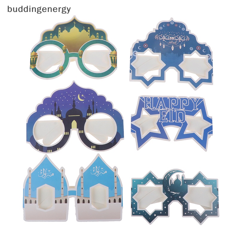 {BUDDI} Mắt Kính Giấy eid Mubarak Đạo Cụ Chụp Ảnh eid Al Adha {Phật Giáo}