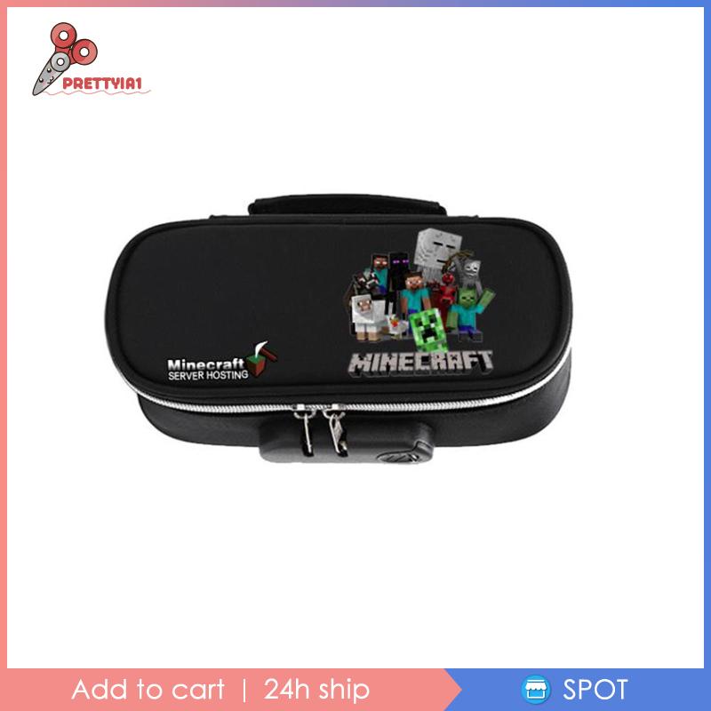 Túi Đựng Bút Đánh Dấu Prettyia1 Kích Thước Nhỏ Gọn Có Khóa Kéo Dành Cho Học Sinh