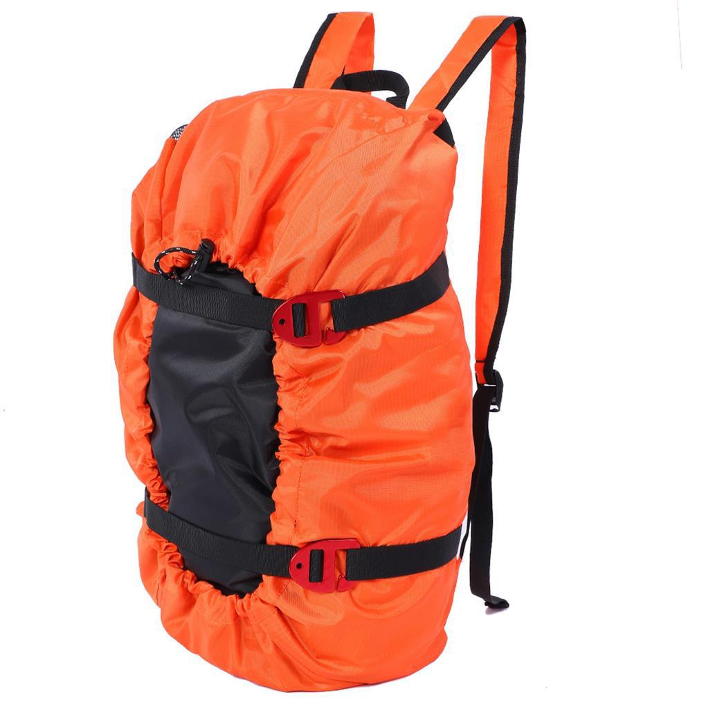 Rock Bộ Túi Đựng Dây Thừng Leo Núi / Cắm Trại Ngoài Trời Có Thể Gấp Lại (Màu Cam