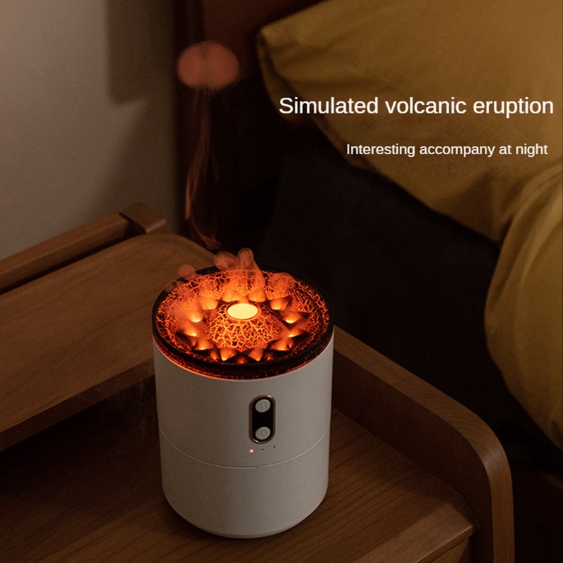 Máy Phun Sương Tạo Độ Ẩm Không Khí 450Ml Kết Nối USB