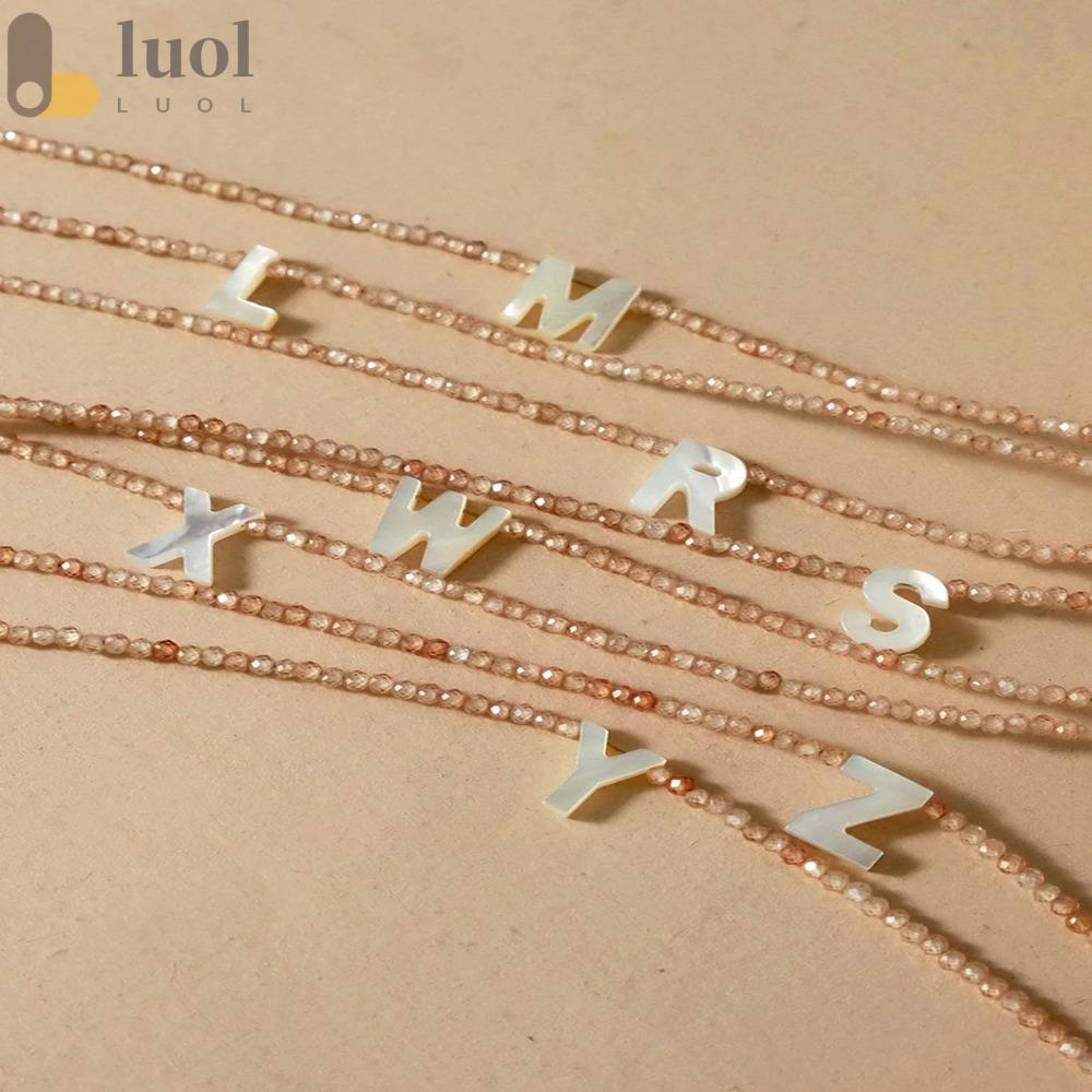 Set 2 Vòng Cổ Choker Mặt Chữ Thời Trang Cho Nữ