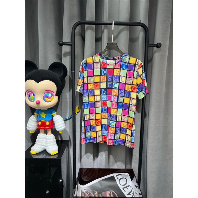 Áo Thun Nam Ngắn Tay Cổ Tròn In Chữ logo Gucc1 Size M-4XL