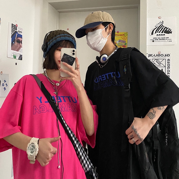 Áo Thun Tay Ngắn Dáng Rộng Phong Cách Hàn Quốc Thời Trang Cho Nữ