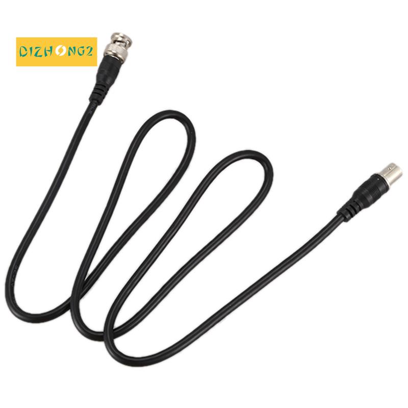 Bnc Nam sang Nữ Đầu cắm CCTV Mở rộng Cáp đồng trục Dài 3,3ft Màu đen