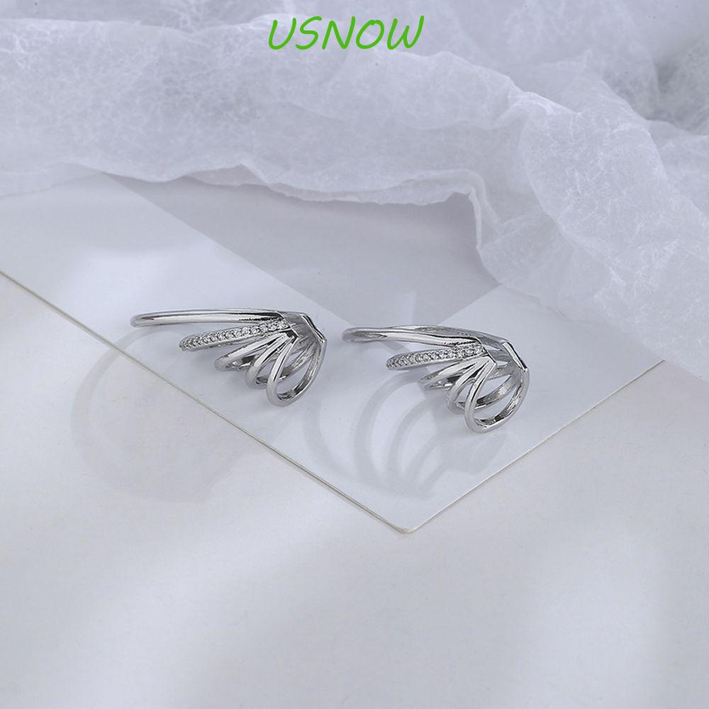 Khuyên Kẹp Vành Tai Nhiều Lớp Không Xỏ Lỗ Phong Cách Punk Thanh Lịch Cho Nữ