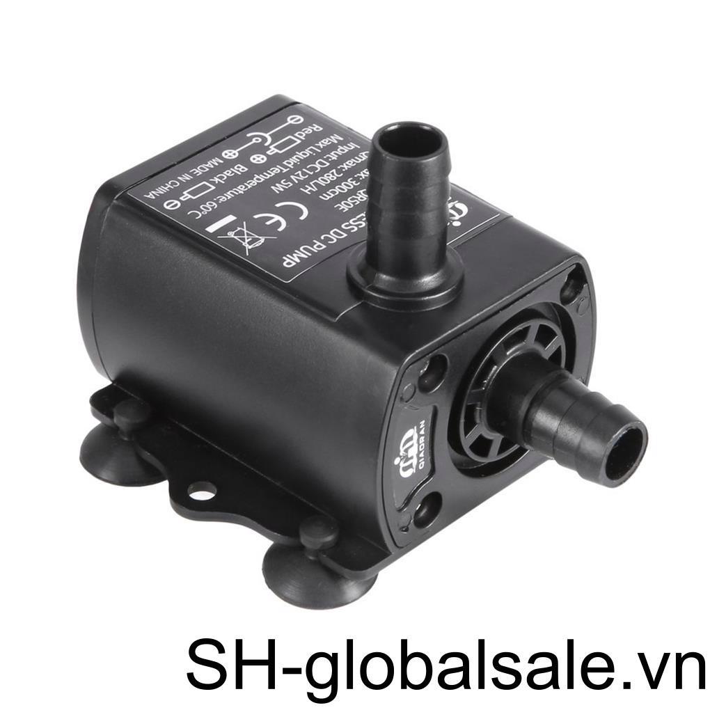 Thiết Bị Bơm Nước 5W DC12V Chuyên Dụng Cho Bể Cá