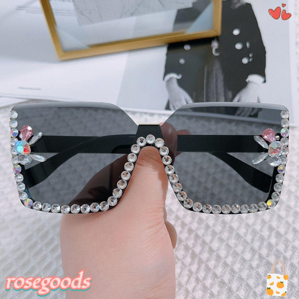 Kính Mát Không Gọng Oversized Dành Cho Nam Và Nữ