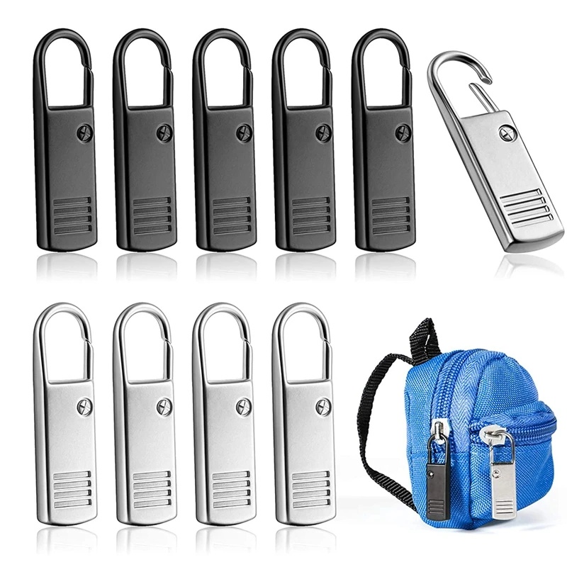 [Sunshine] Dây Kéo Đầu Kim Loại Thông Dụng Thay Thế Cho Đầu Khóa Kéo / Đầu Quần Áo / Áo Khoác / Thủ Công Diy