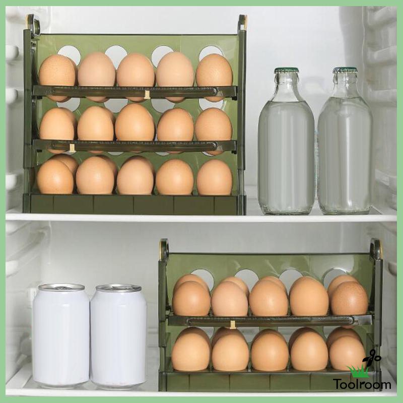 Hộp Đựng Trứng Có Thể Xếp Chồng Tiện Dụng Cho Nhà Bếp