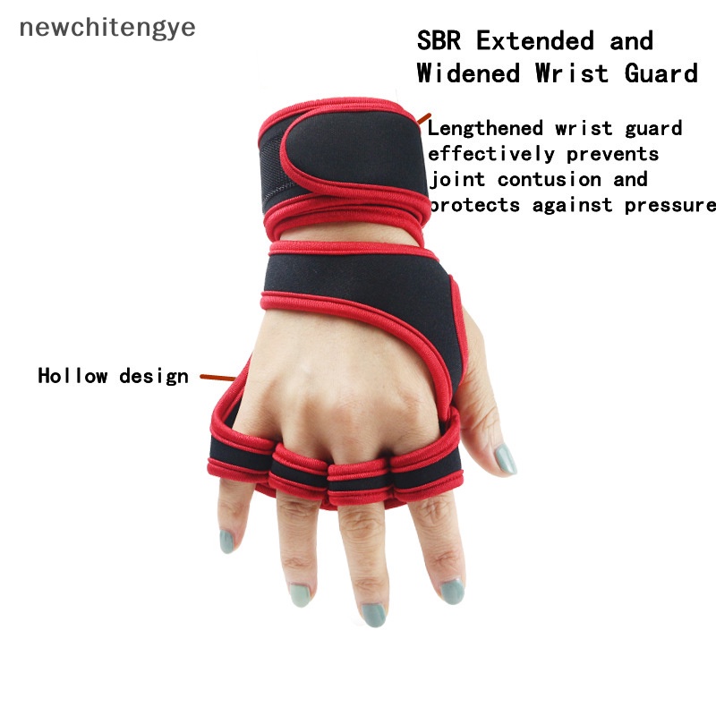 1 Đôi Găng Tay Thể Thao Nửa Ngón Chất Lượng Cao