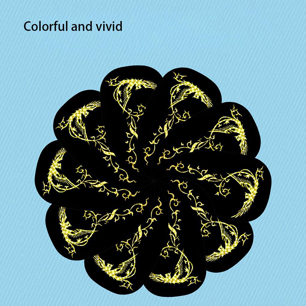 Bộ 10 Miếng Dán Bảo Vệ Chống Trầy Xước Chống Bụi Cho Đàn Guitar