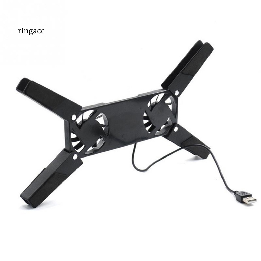 Quạt Tản Nhiệt Bằng ABS Chống Trầy Xước Có Thể Gập Lại Thông Dụng Cho Laptop