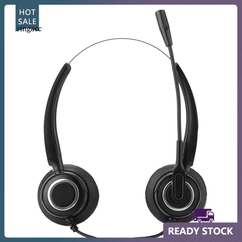 Tai Nghe Nhét Tai Chống Ồn RGA H500D 2.5mm / Dual 3.5mm / RJ9 / USB