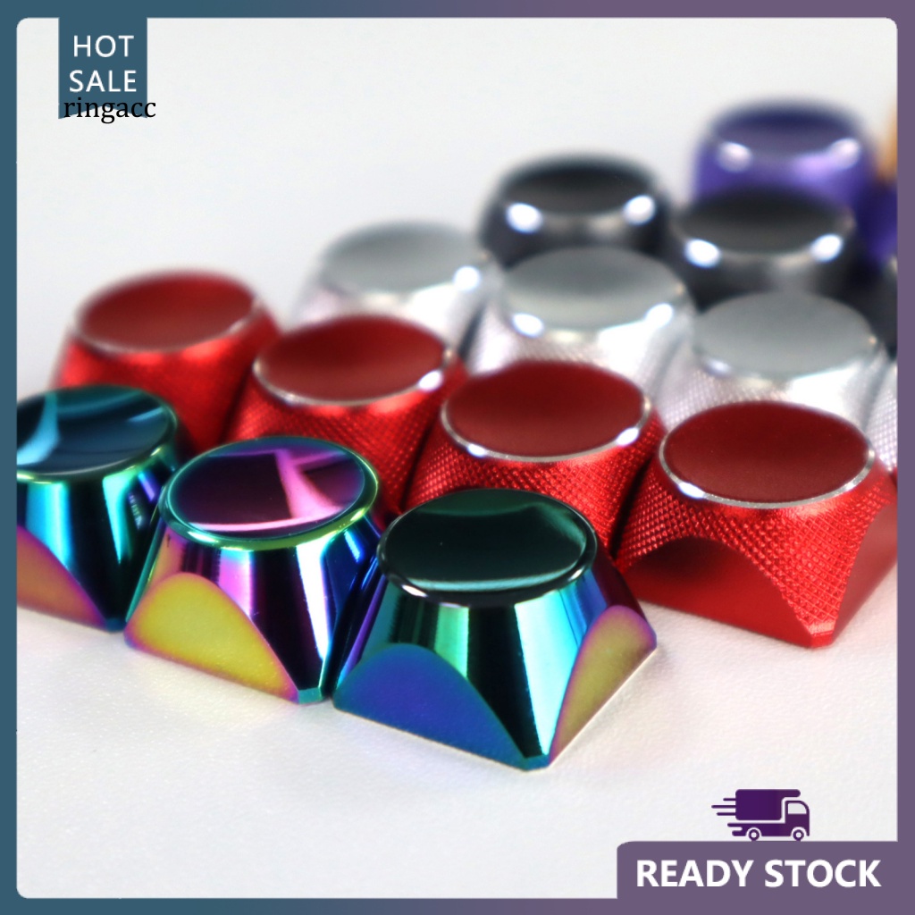 Rga 1 Bàn Phím Cơ Bằng Kim Loại Mạ Điện Thiết Kế Tiện Dụng Cho Máy Tính Để Bàn