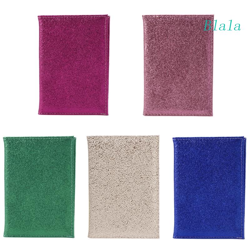 Ví Đựng Hộ Chiếu / Thẻ ID Màu Lấp Lánh Thời Trang Cho Nam Và Nữ