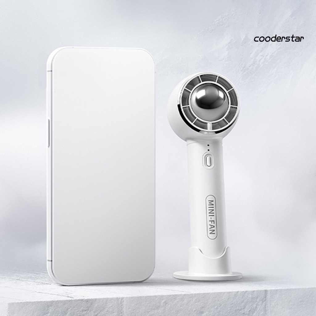 Quạt Mini Cầm Tay 1200mAh Sạc USB Tiếng Ồn Thấp Dễ Mang Theo 3 Tốc Độ Tiết Kiệm Năng Lượng