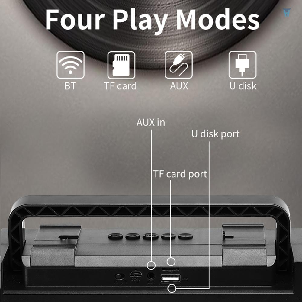 Loa Bluetooth 5.0 J831 Không Dây Có Đèn Pin Hỗ Trợ AUX TF Cổng USB Cho Hoạt Động Ngoài Trời