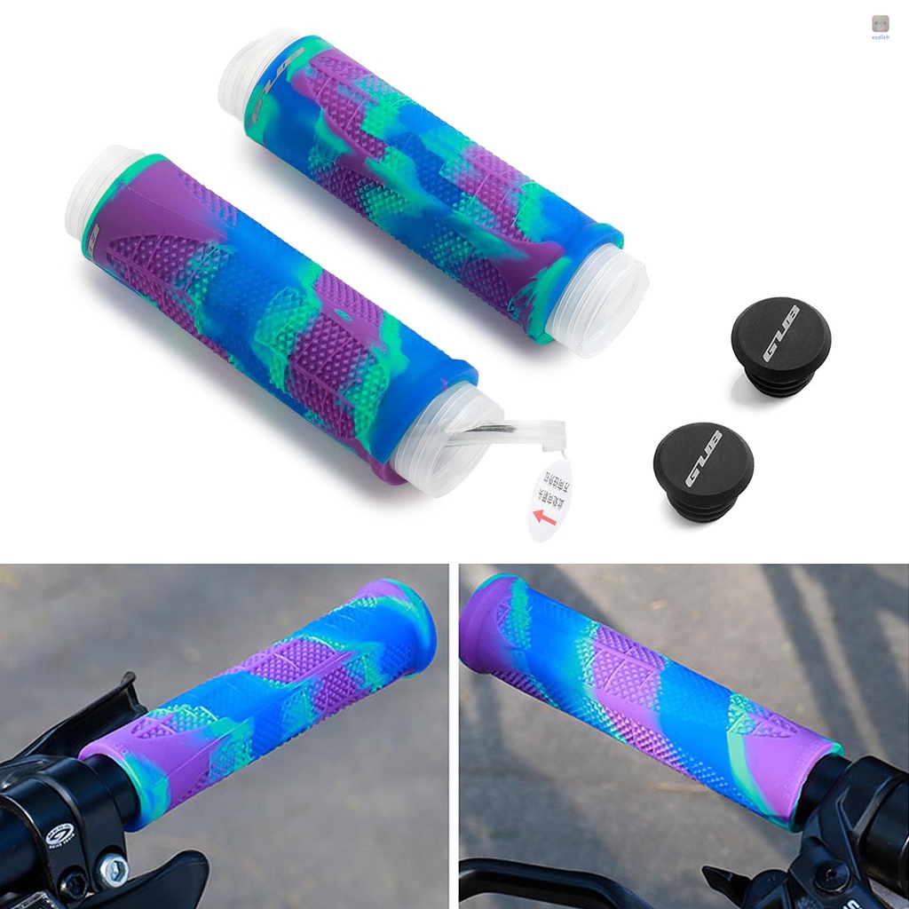 Vỏ Bọc Tay Lái Xe Đạp Bằng Silica Gel Mềm Chống Trượt