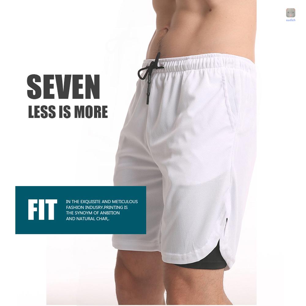 Quần Short Thể Thao Nam 2 Trong 1 Có Túi