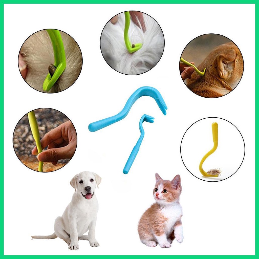 Bộ 2 Dụng Cụ Gỡ Bọ Chét Cho Thú Cưng