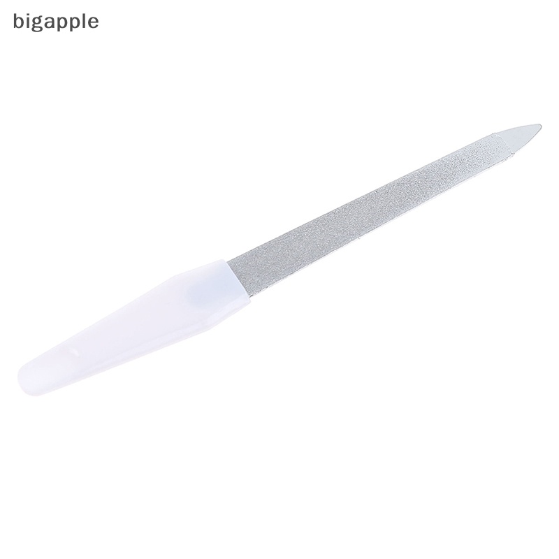 Cây Dũa Móng Tay Bằng Thép Không Gỉ Thiết Kế Hai Mặt Tiện Dụng