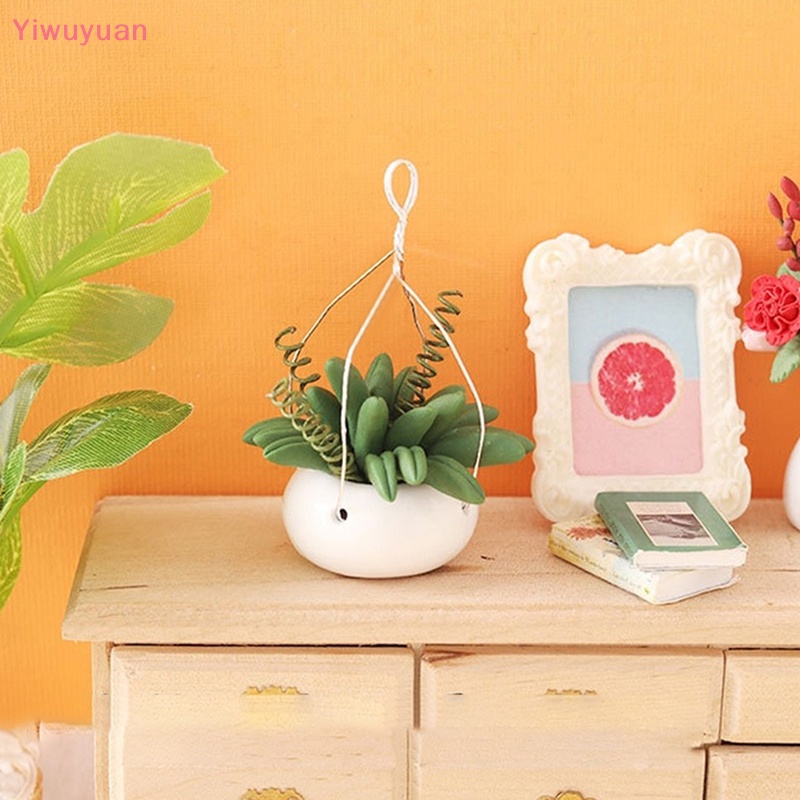 Mô Hình Chậu Cây Xanh Trang Trí Nhà Búp Bê 1: 12 Mới