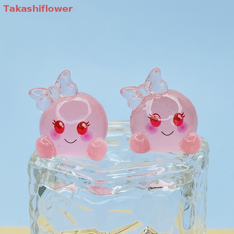 Set 5 Mặt Dây Chuyền Ba Chiều Bằng Nhựa resin Họa Tiết Hoạt Hình Ba Chiều Sáng Tạo DIY